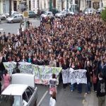 Manifestation des lycéens le 10 février 2005 photo n°22 