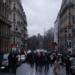 Manifestation des étudiants et enseignants chercheurs à Paris le 10 février 2009 photo n°17 