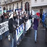 Manifestation des étudiants et enseignants chercheurs à Paris le 10 février 2009 photo n°22 