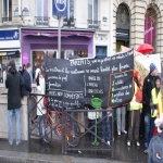 Manifestation des étudiants et enseignants chercheurs à Paris le 10 février 2009 photo n°23 