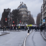 Manifestation des étudiants et enseignants chercheurs à Paris le 10 février 2009 photo n°27 