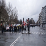Manifestation des étudiants et enseignants chercheurs à Paris le 10 février 2009 photo n°28 