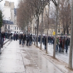 Manifestation des étudiants et enseignants chercheurs à Paris le 10 février 2009 photo n°50 