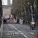 manifestation contre la suppression de postes dans l'académie de Caen le 10 février 2011 photo n°23 