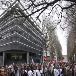 manifestation contre la suppression de postes dans l'académie de Caen le 10 février 2011 photo n°29 