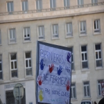 rassemblement contre la carte scolaire et pour le maintien des RASED le 10 février 2012 photo n°6 