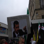 Manifestation pour une Syrie libre le 10 mars 2012 photo n°4 