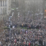 Marche rpublicaine  Caen le 11 janvier 2015 photo n4 