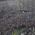 Marche rpublicaine  Caen le 11 janvier 2015 photo n6 