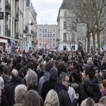 Marche rpublicaine  Caen le 11 janvier 2015 photo n8 