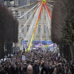 Marche rpublicaine  Caen le 11 janvier 2015 photo n16 