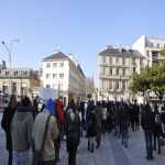 Manifestation des Indignés et Anonymous de Caen le 11 février 2012 photo n°8 
