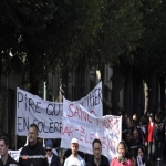 Manifestation des pompiers le 11 octobre 2014 photo n2 