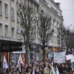 Manifestation contre la réforme des rythmes scolaires le 12 février 2013 photo n°7 