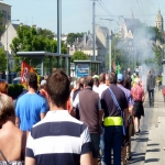 Manifestation des cheminots le 12 juin 2014 photo n°2 