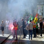 Manifestation des cheminots le 12 juin 2014 photo n°3 