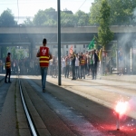 Manifestation des cheminots le 12 juin 2014 photo n°4 