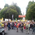 manifestation antinucléaire à Paris le 12 juillet 2008 photo n°8 