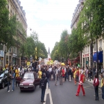 manifestation antinucléaire à Paris le 12 juillet 2008 photo n°11 