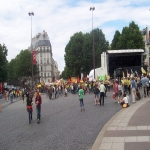 manifestation antinucléaire à Paris le 12 juillet 2008 photo n°18 