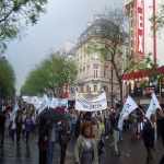 manif contre la loi CESEDA à Paris le 13 mai 2006 photo n°16 