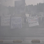 Manifestation lors de la venue de Manuel Valls le 13 juin 2016 photo n10 