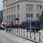 Manifestation lors de la venue de Manuel Valls le 13 juin 2016 photo n25 