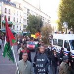Manifestation de soutien au peuple palestinien le 13 novembre 2004 photo n°24 