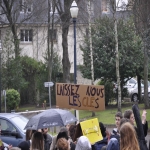 Manifestation du CLE d'Hérouville le 14 janvier 2011 photo n°6 
