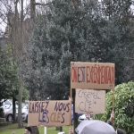 Manifestation du CLE d'Hérouville le 14 janvier 2011 photo n°7 