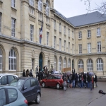 Manifestation du CLE d'Hérouville le 14 janvier 2011 photo n°8 