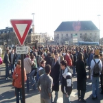 action des lycens et manifestation contre le CPE le 14 mars 2006 photo n14 