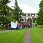 Manifestation contre la LRU  et la loi Bachelot le 14 mai 2009 photo n3 