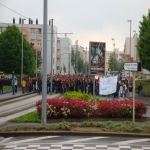 Manifestation contre la LRU  et la loi Bachelot le 14 mai 2009 photo n6 