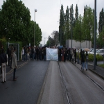 Manifestation contre la LRU  et la loi Bachelot le 14 mai 2009 photo n17 