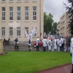 Manifestation des tudiants en soins infirmiers le 14 juin 2007 photo n3 