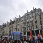 Rassemblement devant l'UMP le jeudi 14 octobre 2010 photo n°19 