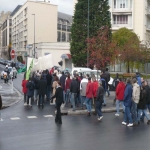 Manifestation des cheminots et agents EDF le 14 novembre 2007 photo n17 
