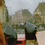 barrage filtrant et barricades devant l'universit le 14 dcembre 1995 photo n6 