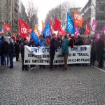Manifestation de la santé et des lycéens à Paris le 15 février 2005 photo n°2 