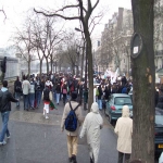 Manifestation de la santé et des lycéens à Paris le 15 février 2005 photo n°34 