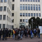 Manifestation contre la sélection à l'Université le 15 février 2018 photo n°1 