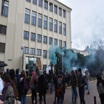 Manifestation contre la sélection à l'Université le 15 février 2018 photo n°5 