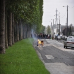 blocage des dépôts de carburants de Caen le 15  octobre 2010 photo n°19 
