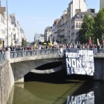 Manifestation contre le nucléaire à Rennes le 15 octobre 2011 photo n°17 