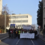 Manifestation contre la masterisation des mtiers de l'enseignement le 15 dcembre 2009 photo n12 
