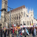 Manifestation pour le pouvoir d'achat le 16 février 2008 photo n°1 