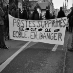 Manifestation de soutien au CLE d'Hérouville le 16 février 2011 photo n°4 
