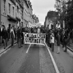 Manifestation de soutien au CLE d'Hérouville le 16 février 2011 photo n°10 