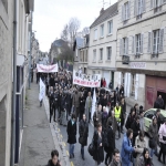 Manifestation de soutien au CLE d'Hérouville le 16 février 2011 photo n°11 